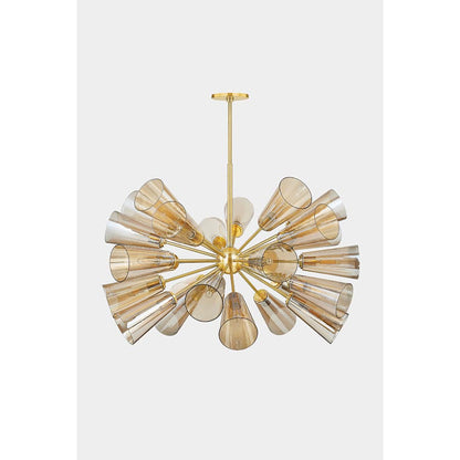 Hudson Valley Lighting Hartwood 25 Light 45" Wide Sputnik Chandelier