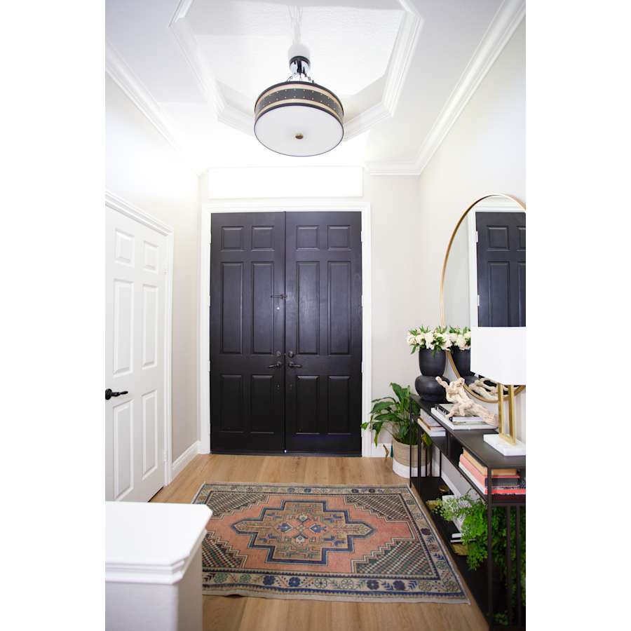 Hudson Valley Lighting Gaines 4 Light 22" Wide Drum Chandelier
