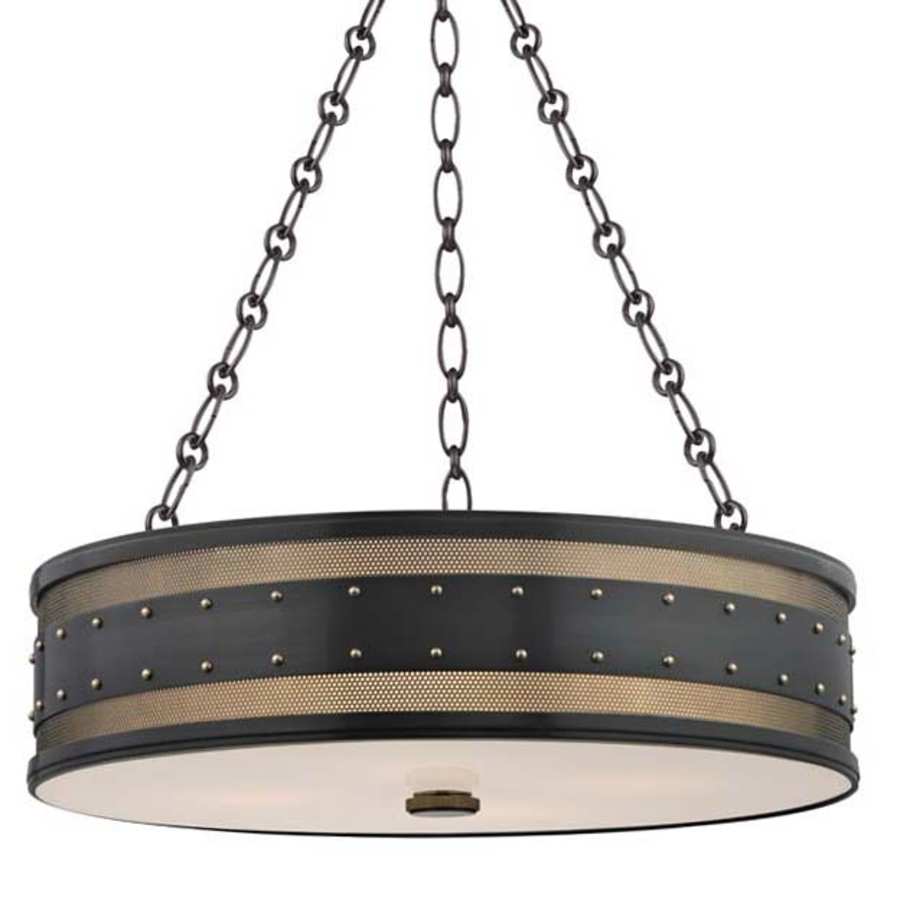 Hudson Valley Lighting Gaines 4 Light 22" Wide Drum Chandelier