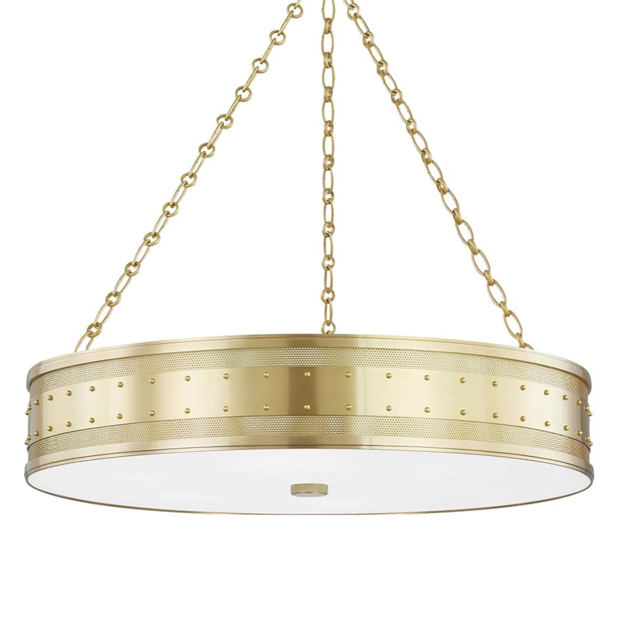 Hudson Valley Lighting Gaines 6 Light 30" Wide Drum Chandelier