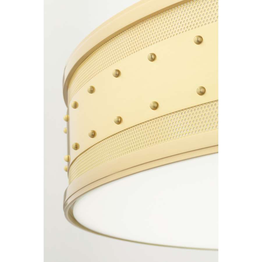Hudson Valley Lighting Gaines 6 Light 30" Wide Drum Chandelier