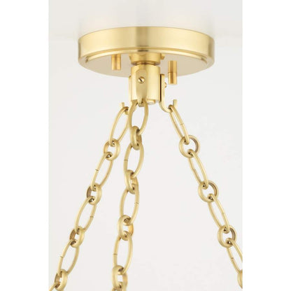 Hudson Valley Lighting Gaines 6 Light 30" Wide Drum Chandelier
