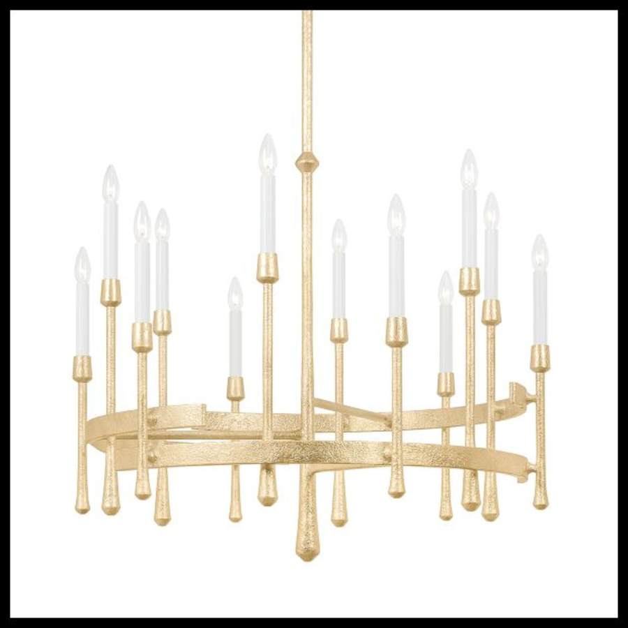 Hudson Valley Lighting Hathaway 12 Light 32" Wide Taper Candle Style Chandelier
