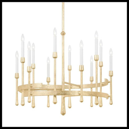 Hudson Valley Lighting Hathaway 12 Light 32" Wide Taper Candle Style Chandelier