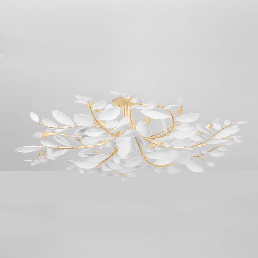Hudson Valley Lighting Marabec 12 Light 48" Wide Semi-flush Ceiling Fixture