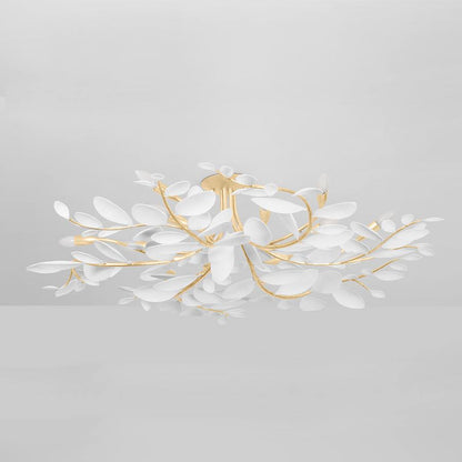 Hudson Valley Lighting Marabec 12 Light 48" Wide Semi-flush Ceiling Fixture