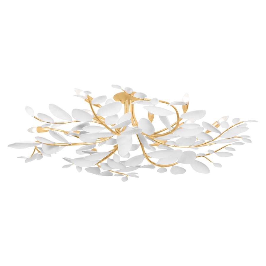 Hudson Valley Lighting Marabec 12 Light 48" Wide Semi-flush Ceiling Fixture