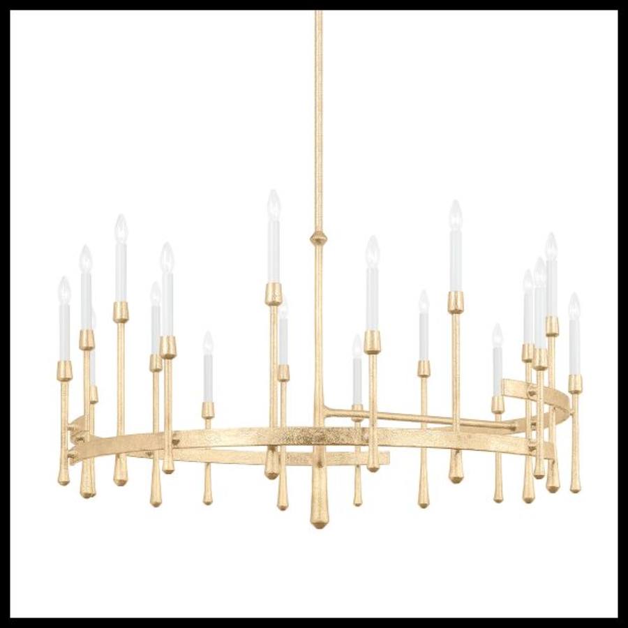 Hudson Valley Lighting Hathaway 18 Light 52" Wide Taper Candle Style Chandelier