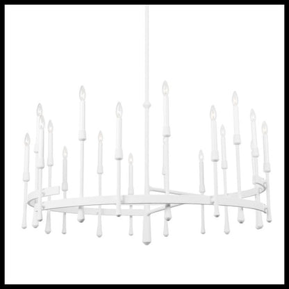 Hudson Valley Lighting Hathaway 18 Light 52" Wide Taper Candle Style Chandelier