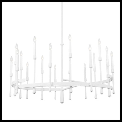 Hudson Valley Lighting Hathaway 18 Light 52" Wide Taper Candle Style Chandelier