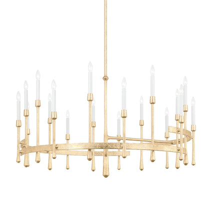 Hudson Valley Lighting Hathaway 18 Light 52" Wide Taper Candle Style Chandelier