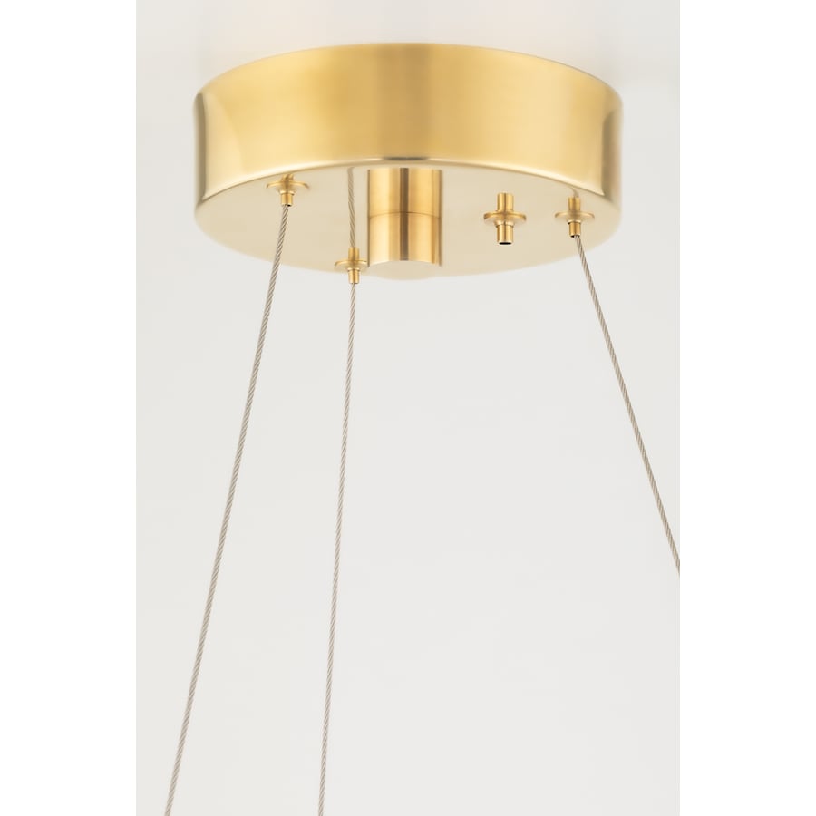 Hudson Valley Lighting Orbit 6 Light 38" Wide LED Abstract Chandelier