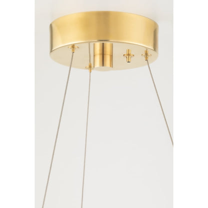 Hudson Valley Lighting Orbit 6 Light 38" Wide LED Abstract Chandelier