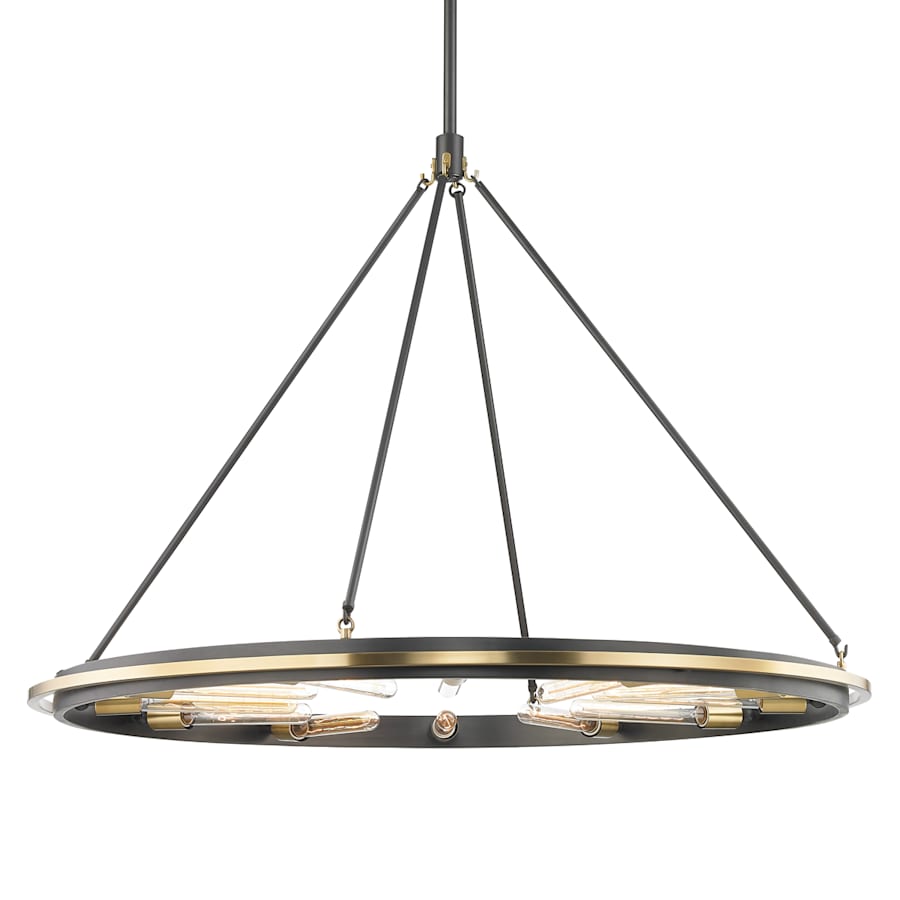 Hudson Valley Lighting Chambers 12 Light 45" Wide Ring Chandelier