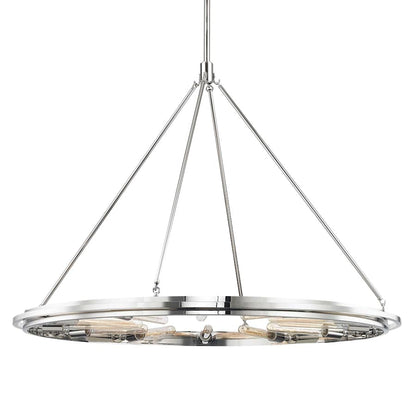 Hudson Valley Lighting Chambers 12 Light 45" Wide Ring Chandelier