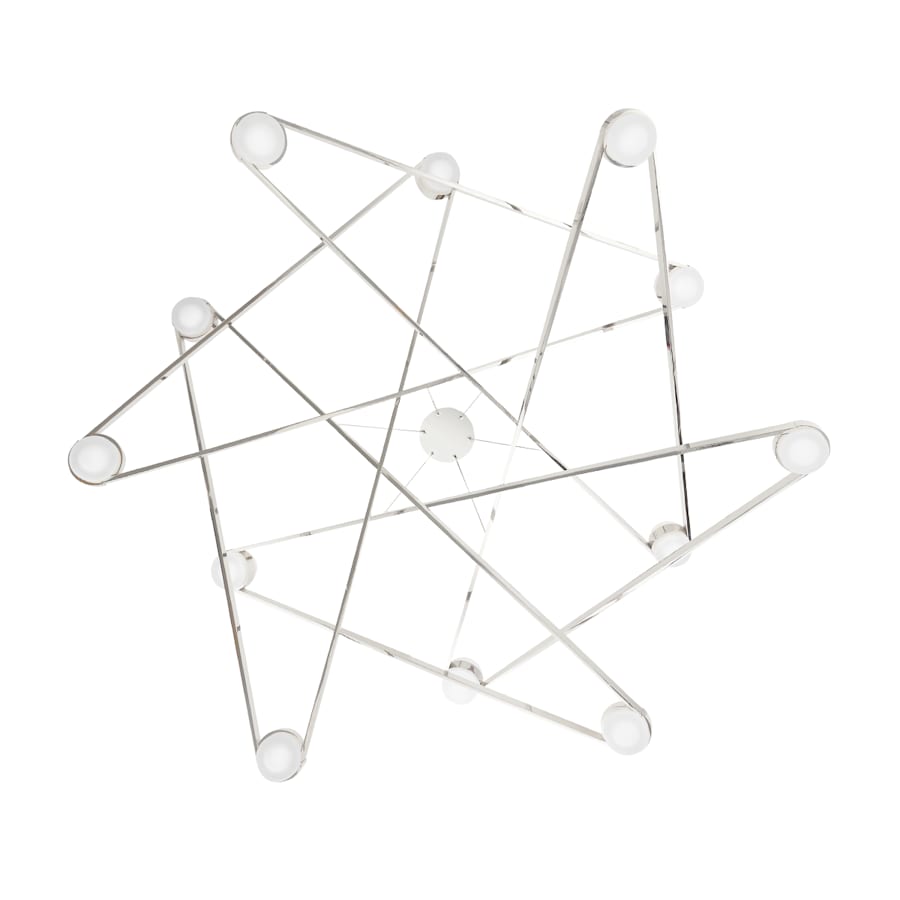 Hudson Valley Lighting Orbit 12 Light 58" Wide LED Abstract Chandelier