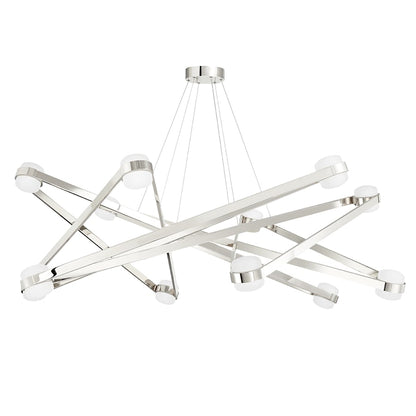 Hudson Valley Lighting Orbit 12 Light 58" Wide LED Abstract Chandelier