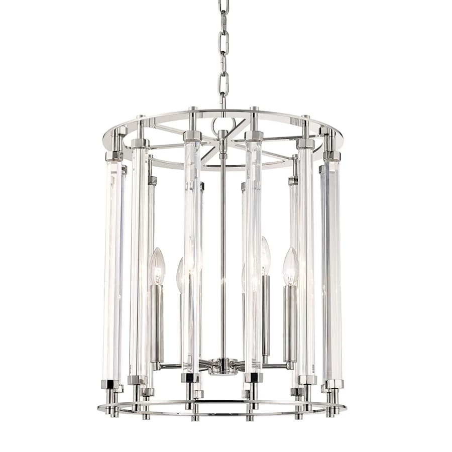 Hudson Valley Lighting Haddon 6 Light 18" Wide Crystal Chandelier