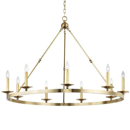 Hudson Valley Lighting Allendale 9 Light 47" Wide Taper Candle Chandelier
