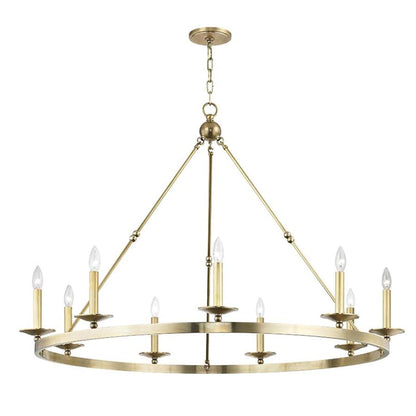 Hudson Valley Lighting Allendale 9 Light 47" Wide Taper Candle Chandelier