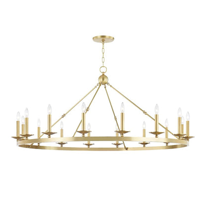Hudson Valley Lighting Allendale 16 Light 58" Wide Taper Candle Chandelier