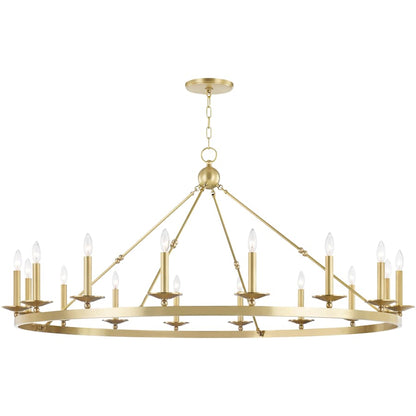 Hudson Valley Lighting Allendale 16 Light 58" Wide Taper Candle Chandelier