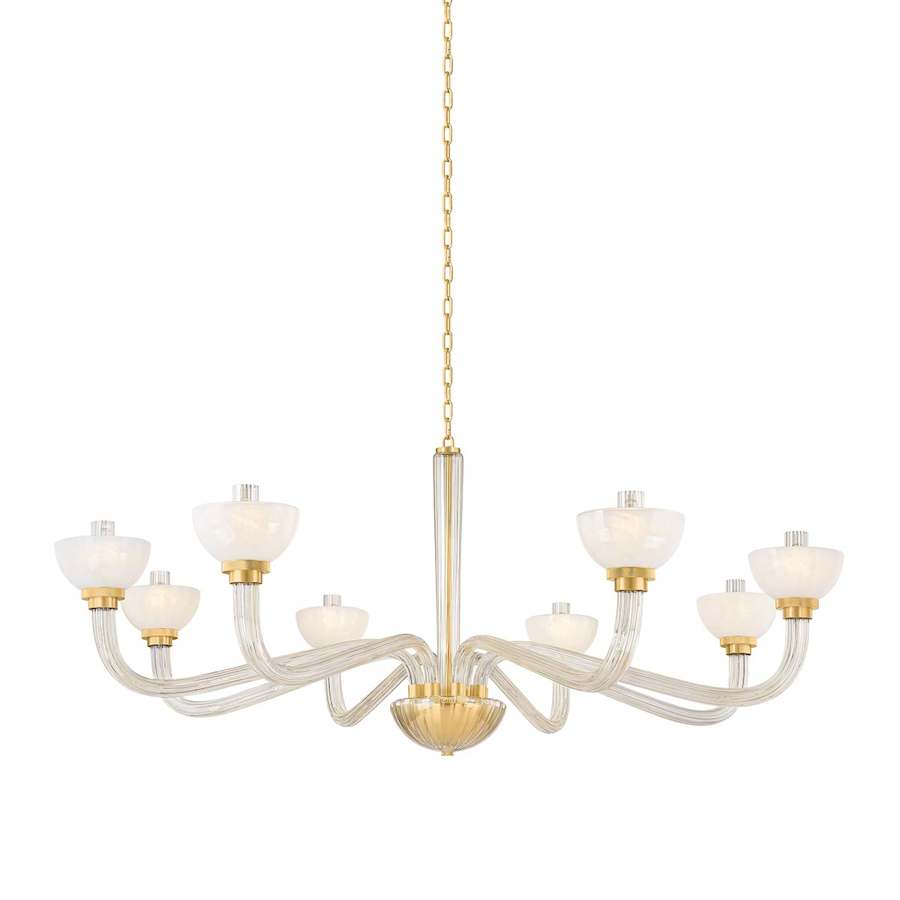 Hudson Valley Lighting St. lawrence 8 Light 62" Wide Chandelier