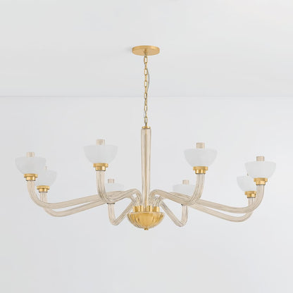 Hudson Valley Lighting St. lawrence 8 Light 62" Wide Chandelier