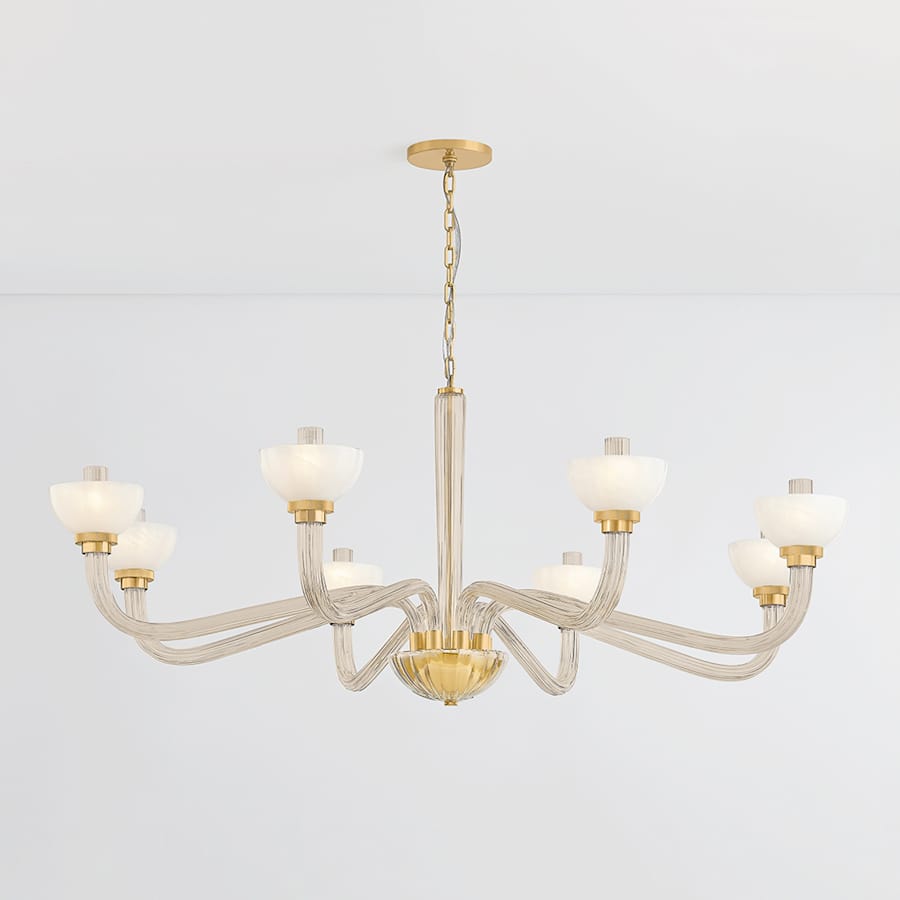 Hudson Valley Lighting St. lawrence 8 Light 62" Wide Chandelier