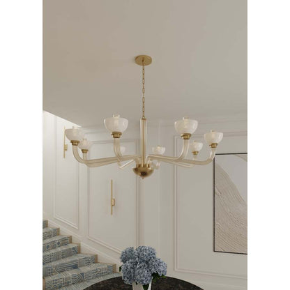 Hudson Valley Lighting St. lawrence 8 Light 62" Wide Chandelier