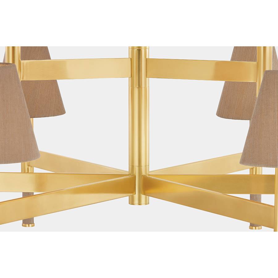 Hudson Valley Lighting Lindenwood 9 Light 48" Wide Chandelier