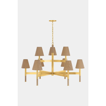 Hudson Valley Lighting Lindenwood 9 Light 48" Wide Chandelier