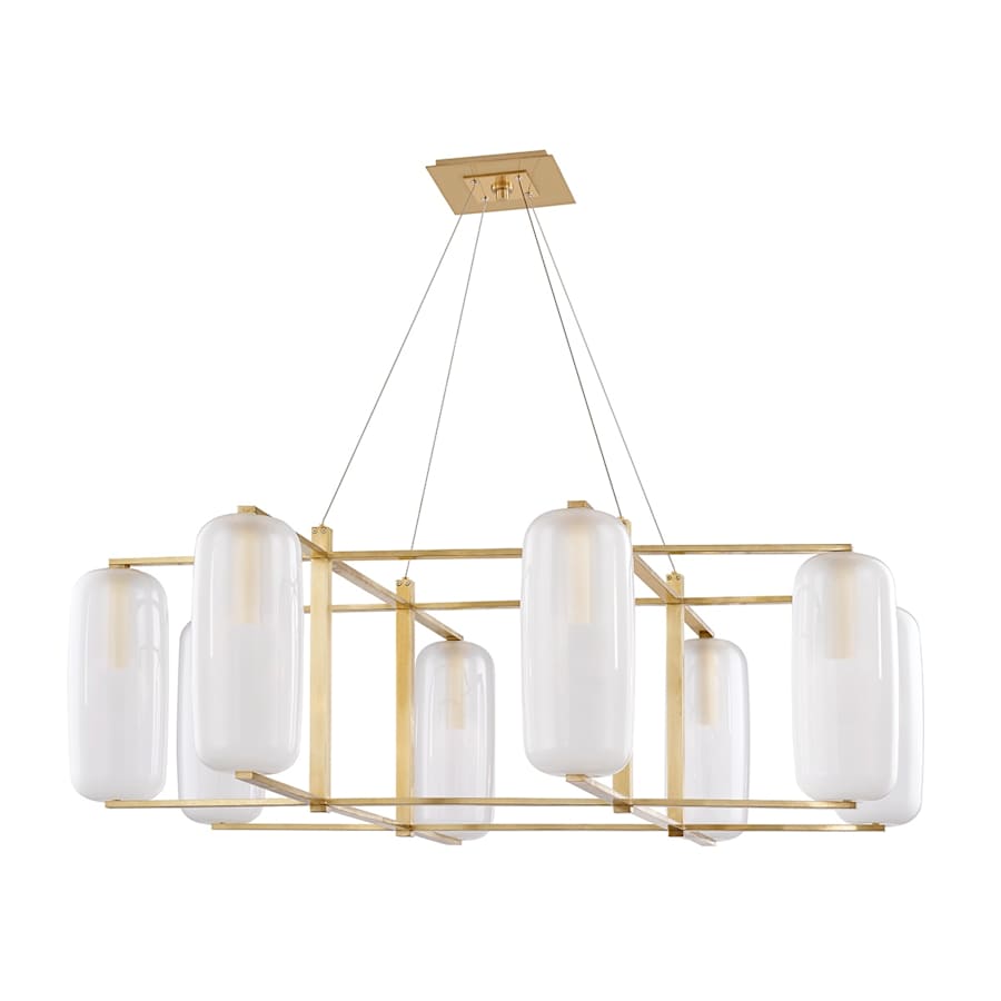 Hudson Valley Lighting Pebble 8 Light 48" Wide Chandelier
