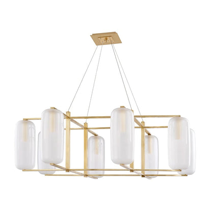 Hudson Valley Lighting Pebble 8 Light 48" Wide Chandelier