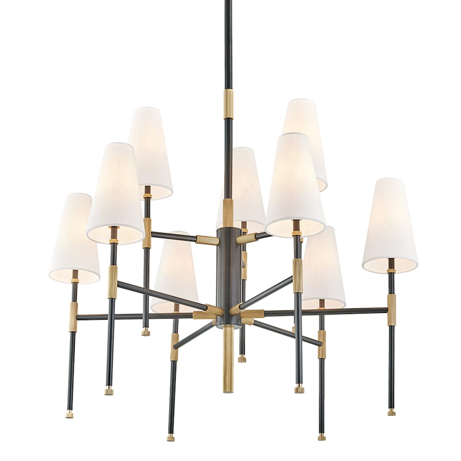 Hudson Valley Lighting Bowery 9 Light 34" Wide Chandelier