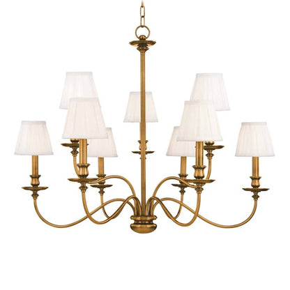 Hudson Valley Lighting Menlo Park 9 Light 34" Wide Chandelier
