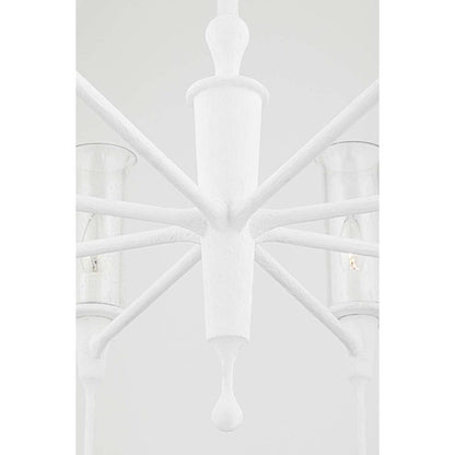 Hudson Valley Lighting Chisel 8 Light 32" Wide Taper Candle Chandelier