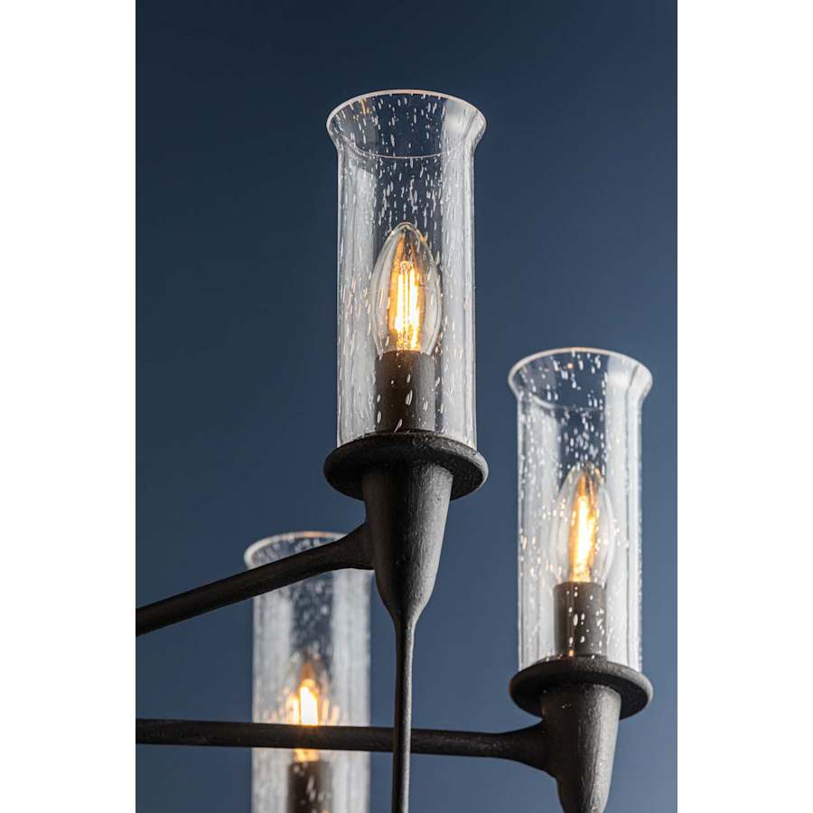 Hudson Valley Lighting Chisel 8 Light 32" Wide Taper Candle Chandelier