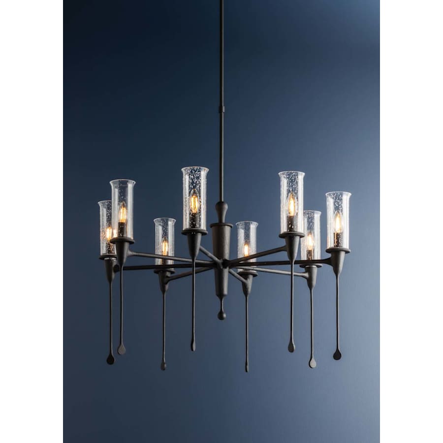 Hudson Valley Lighting Chisel 8 Light 32" Wide Taper Candle Chandelier