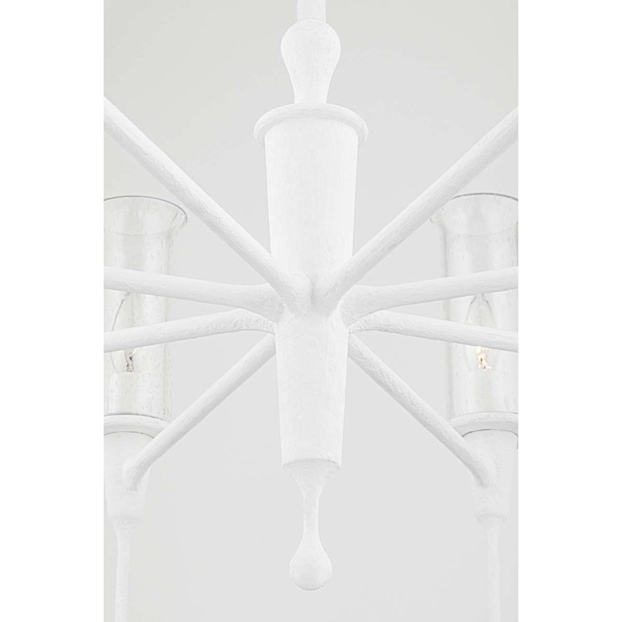 Hudson Valley Lighting Chisel 8 Light 32" Wide Taper Candle Chandelier
