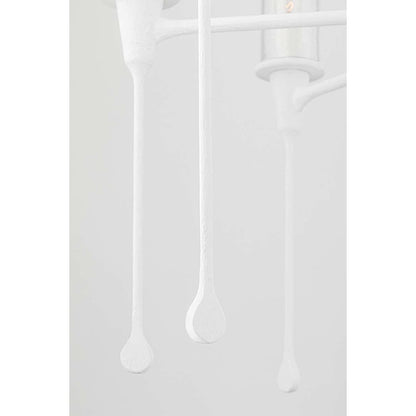 Hudson Valley Lighting Chisel 8 Light 32" Wide Taper Candle Chandelier