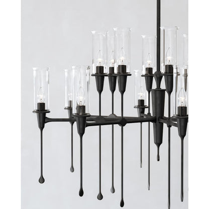 Hudson Valley Lighting Chisel 16 Light 41" Wide Taper Candle Chandelier