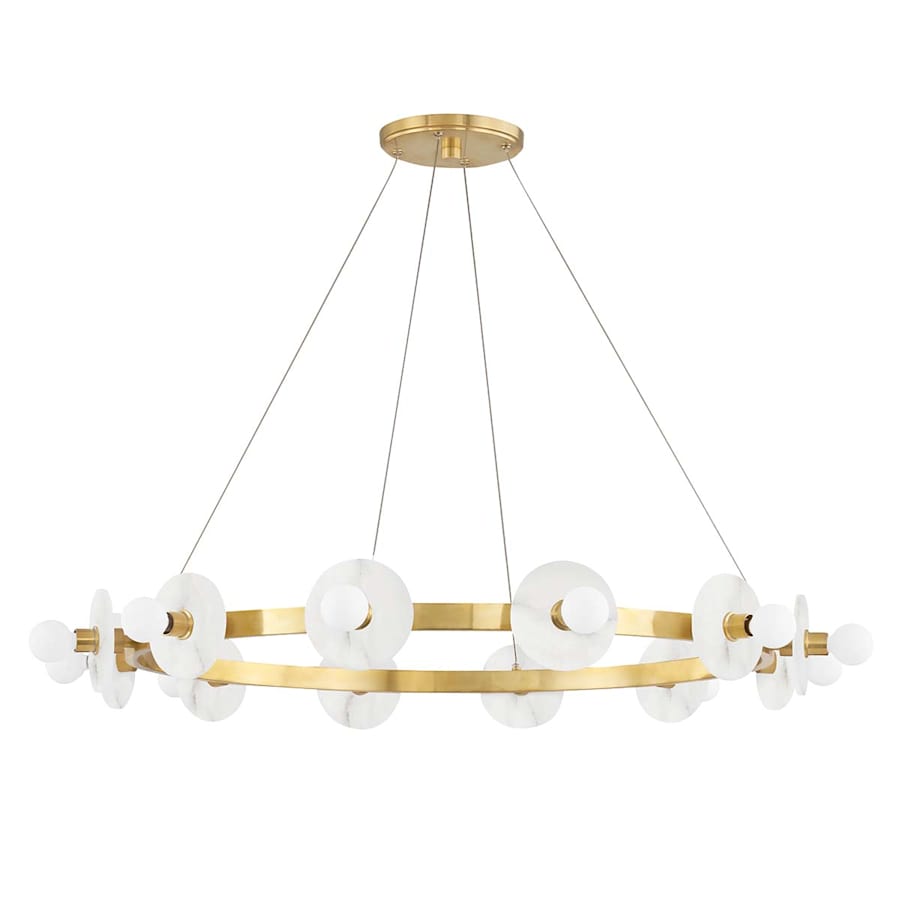 Hudson Valley Lighting Austen 12 Light 40" Wide Ring Chandelier