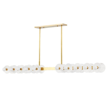 Hudson Valley Lighting Austen 20 Light 60" Wide LED Linear Chandelier