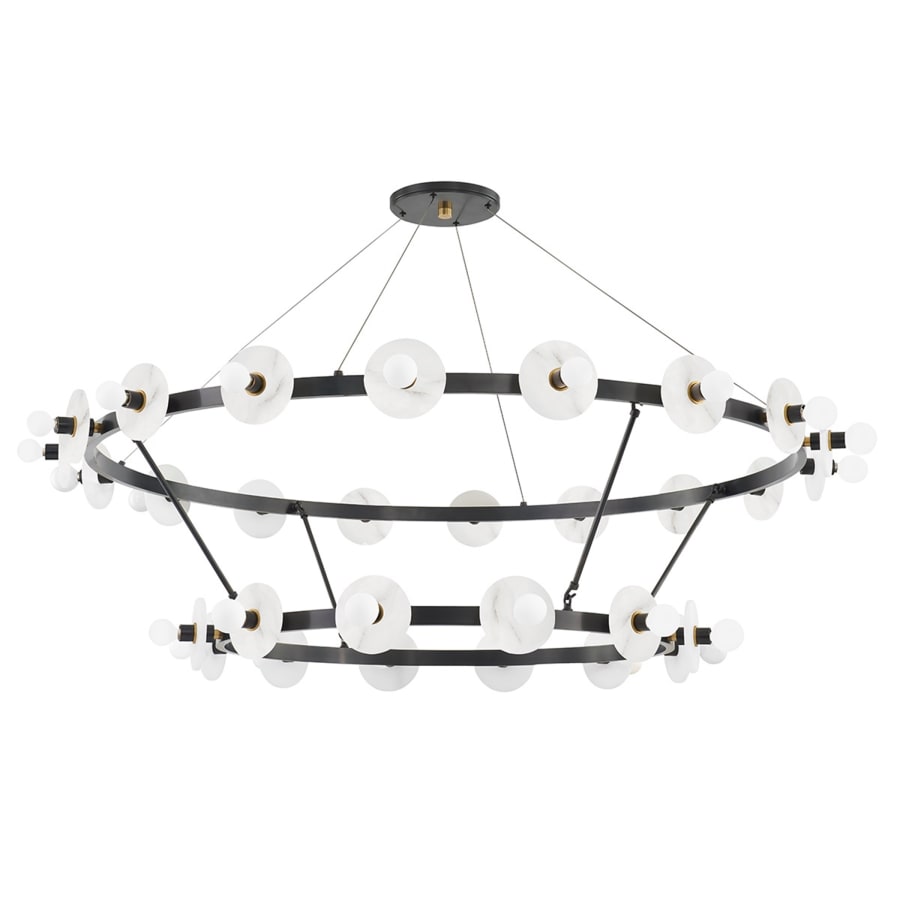 Hudson Valley Lighting Austen 30 Light 58" Wide LED Ring Chandelier