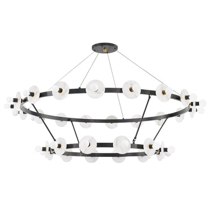 Hudson Valley Lighting Austen 30 Light 58" Wide LED Ring Chandelier