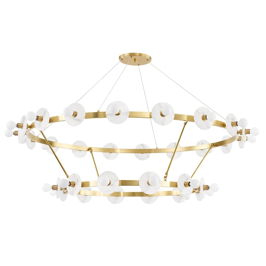 Hudson Valley Lighting Austen 30 Light 58" Wide LED Ring Chandelier