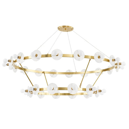 Hudson Valley Lighting Austen 30 Light 58" Wide LED Ring Chandelier
