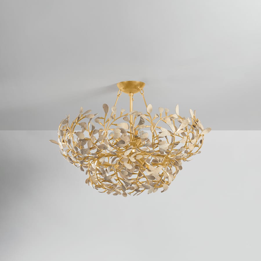 Hudson Valley Lighting Maybrook 6 Light 28" Wide Abstract Waterfall Chandelier