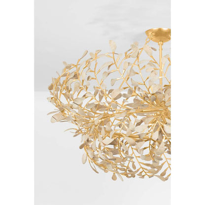 Hudson Valley Lighting Maybrook 8 Light 40" Wide Abstract Waterfall Chandelier